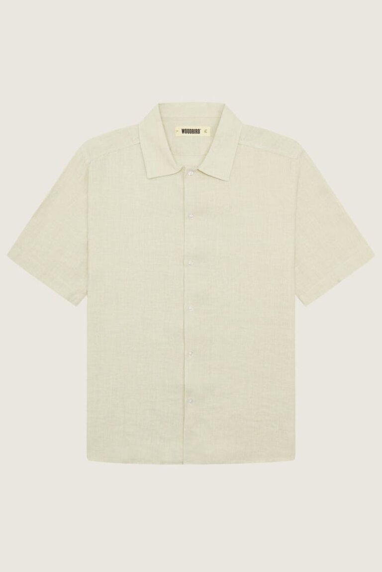 HEMD WBBANKS LINEN MINT GREEN