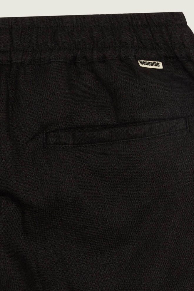 HOSE WBEIK LINEN PANT BLACK