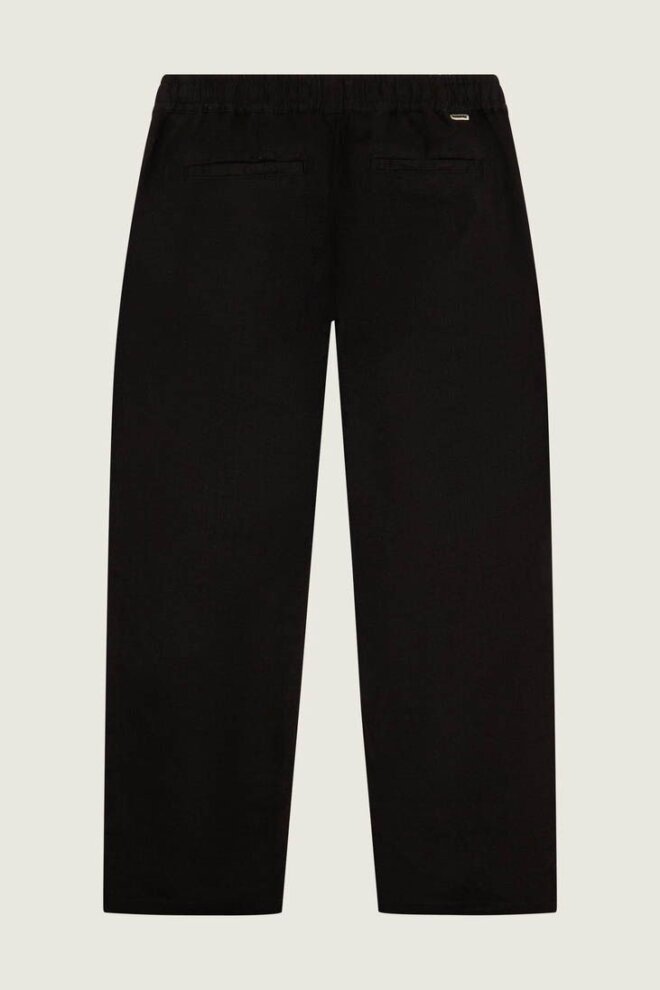HOSE WBEIK LINEN PANT BLACK