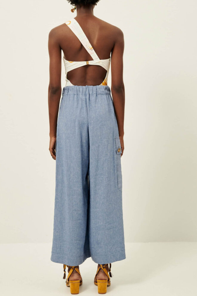 HOSE ISLA CARGO FOREVER BLUE