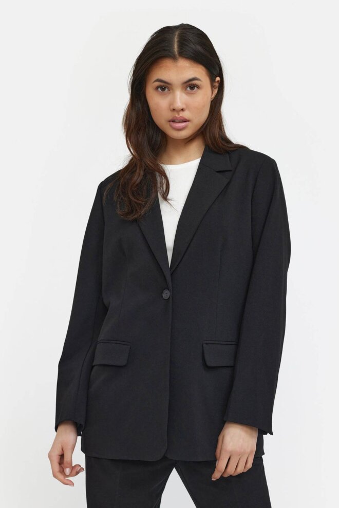 BLAZER SRVILJA LOOSE BLAZER BLACK