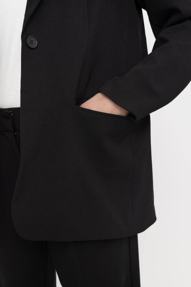 BLAZER SRVILJA LOOSE BLAZER BLACK