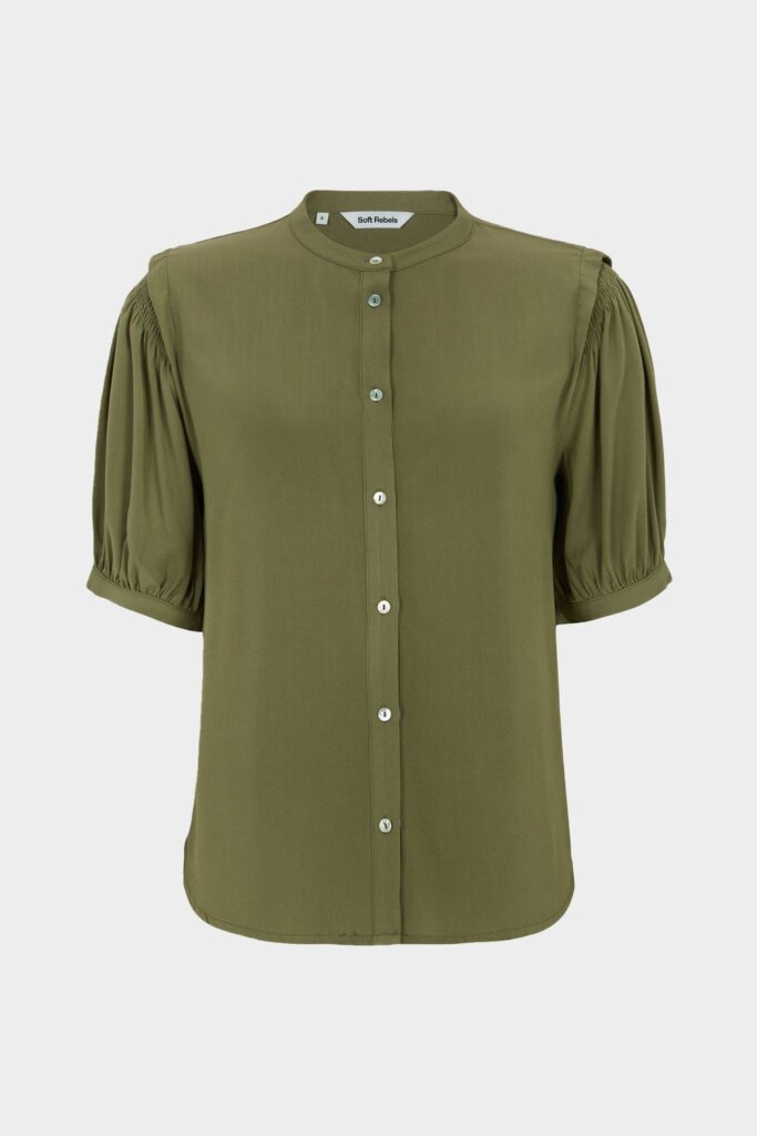 BLUSE SRPANSY SHIRT MARTINI OLIVE