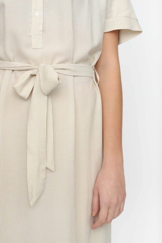 KLEID SRADELINE MIDI DRESS OLIVE GRAY