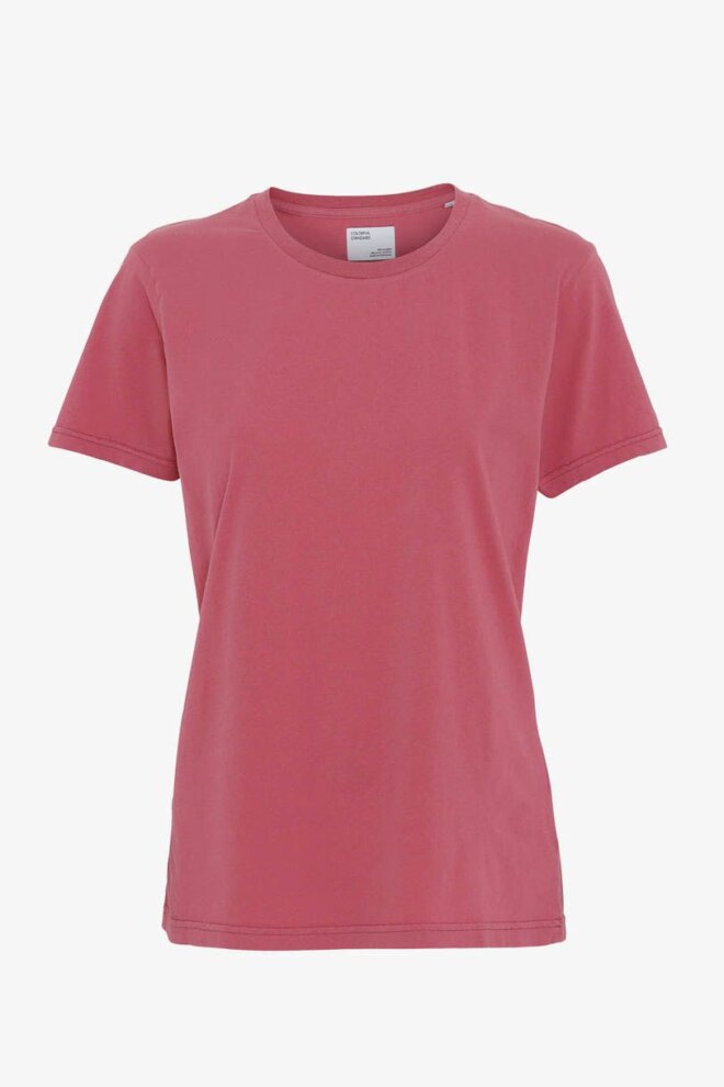 SHIRT WOMEN LIGHT ORGANIC TEE RASPBERRY