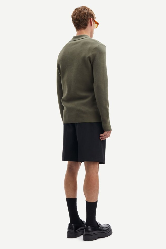 PULLOVER GUNA HALF ZIP 10490 DUSTY OLIVE