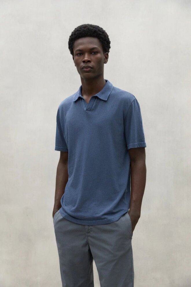 POLO ENZOALF LIGHT INDIGO