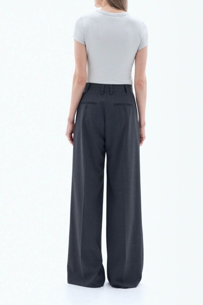 SHIRT 28500 FINE RIB TEE 9936 LIGHT GREY