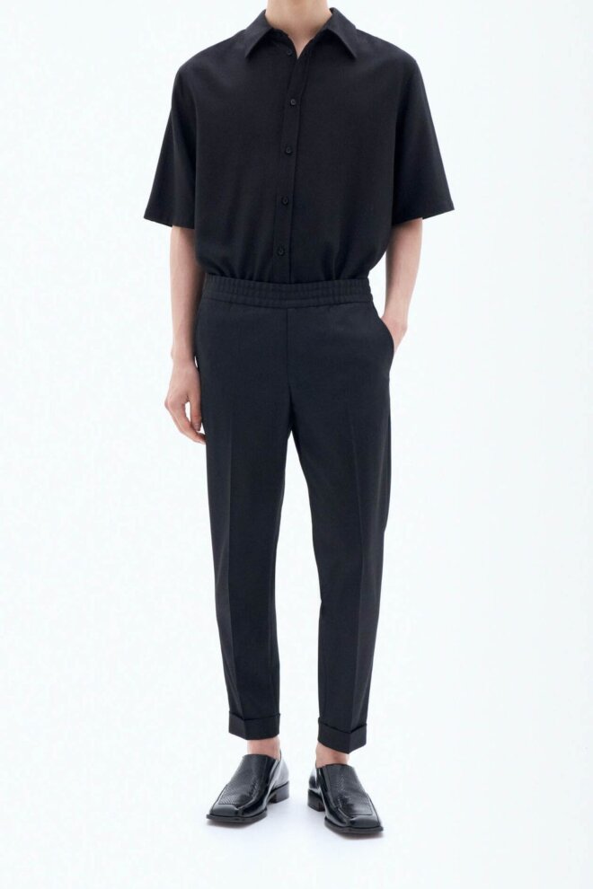 HOSE 29110 TERRY CROPPED TROUSERS 1433
