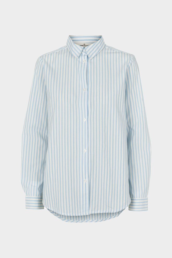 BLUSE AYA SHIRT BIRCH/ALASKAN BLUE