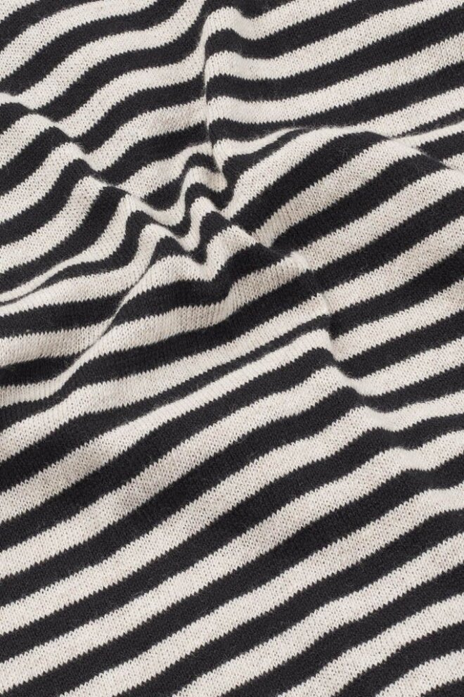 SHIRT SOYA SS MINI STRIPE WHISPER WHITE/B