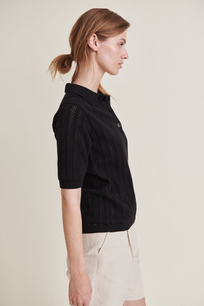 POLO TRICIA POLO BLACK