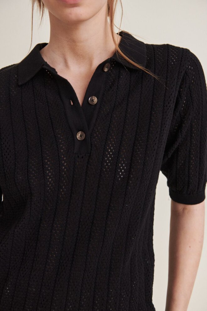 POLO TRICIA POLO BLACK