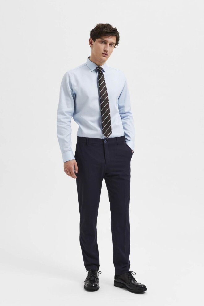 HOSE 16087825 SLHSLIM LIAM TRS NAVY