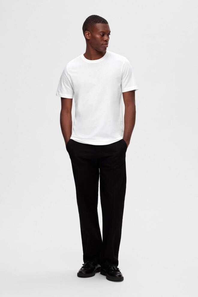 T-SHIRT 16094134 SLHCORMAC SS O-NECK BRIGHT