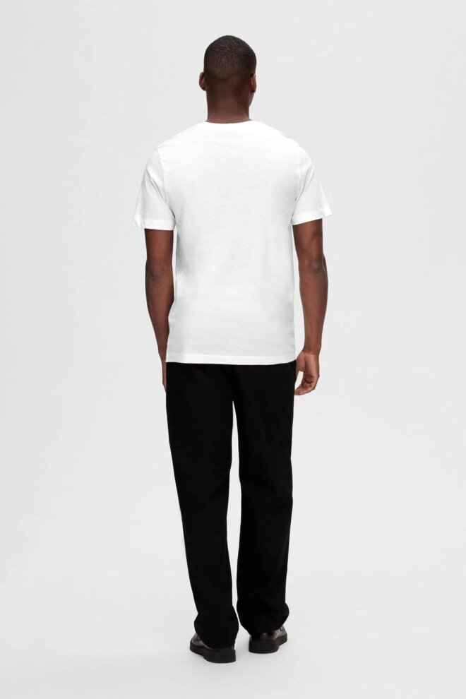 T-SHIRT 16094134 SLHCORMAC SS O-NECK BRIGHT