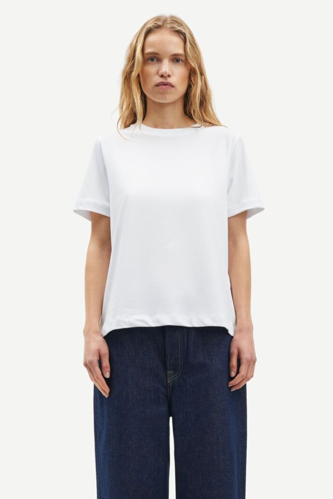 SHIRT CAMINO T-SHIRT SS 6024 WHITE