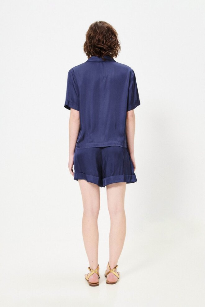 SHORT NOELLE BLEU MARINE