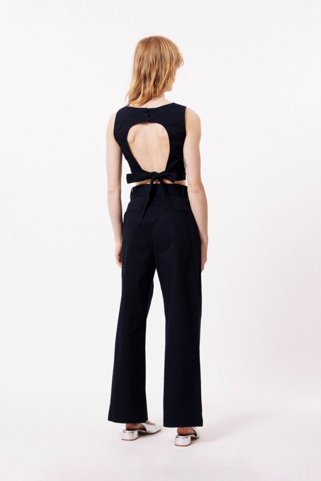 HOSE ALBANE F12624 BLEU MARINE