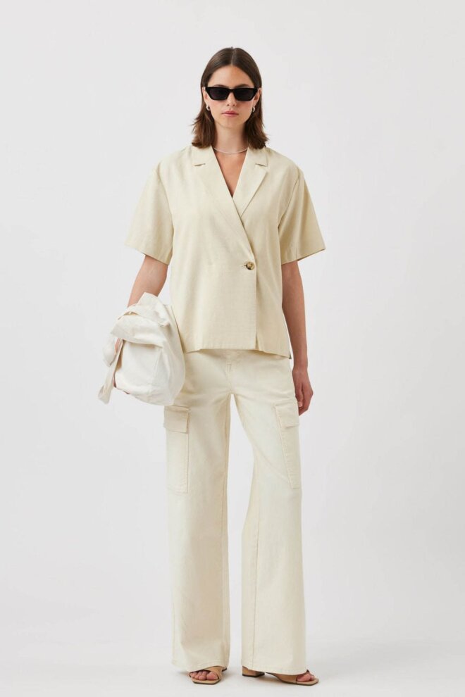 BLUSE ESSAS 3028 BROWN RICE