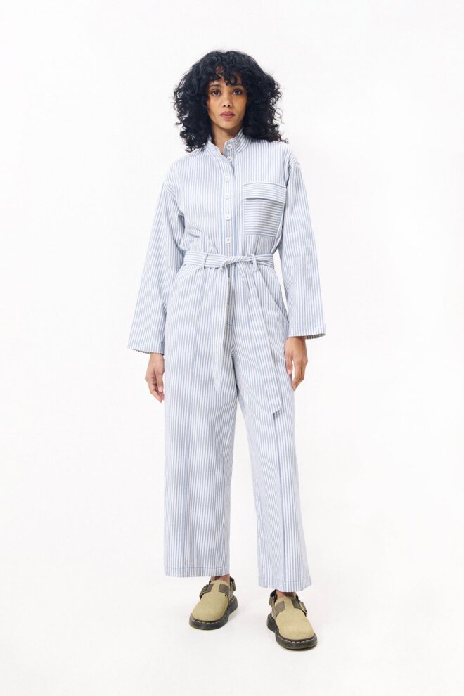 OVERALL F12790 COMBI BLEU JEAN