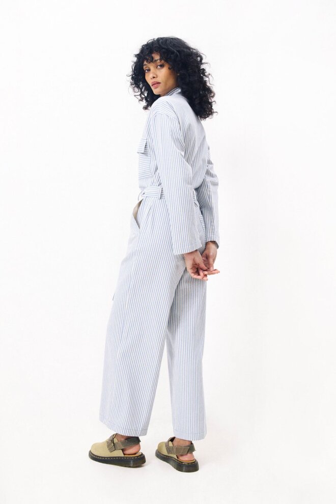 OVERALL F12790 COMBI BLEU JEAN