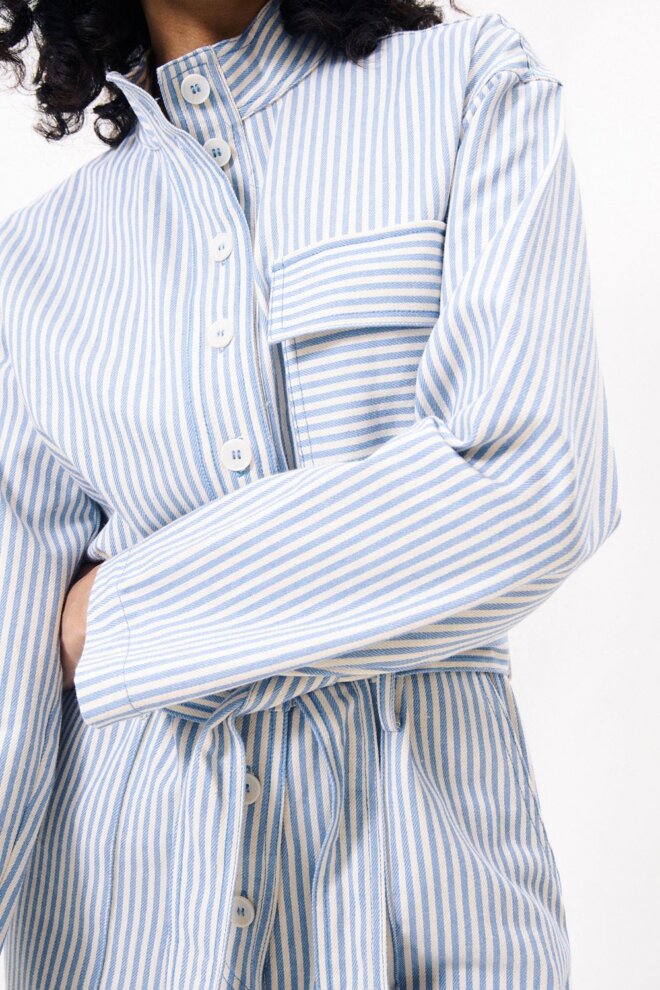 OVERALL F12790 COMBI BLEU JEAN