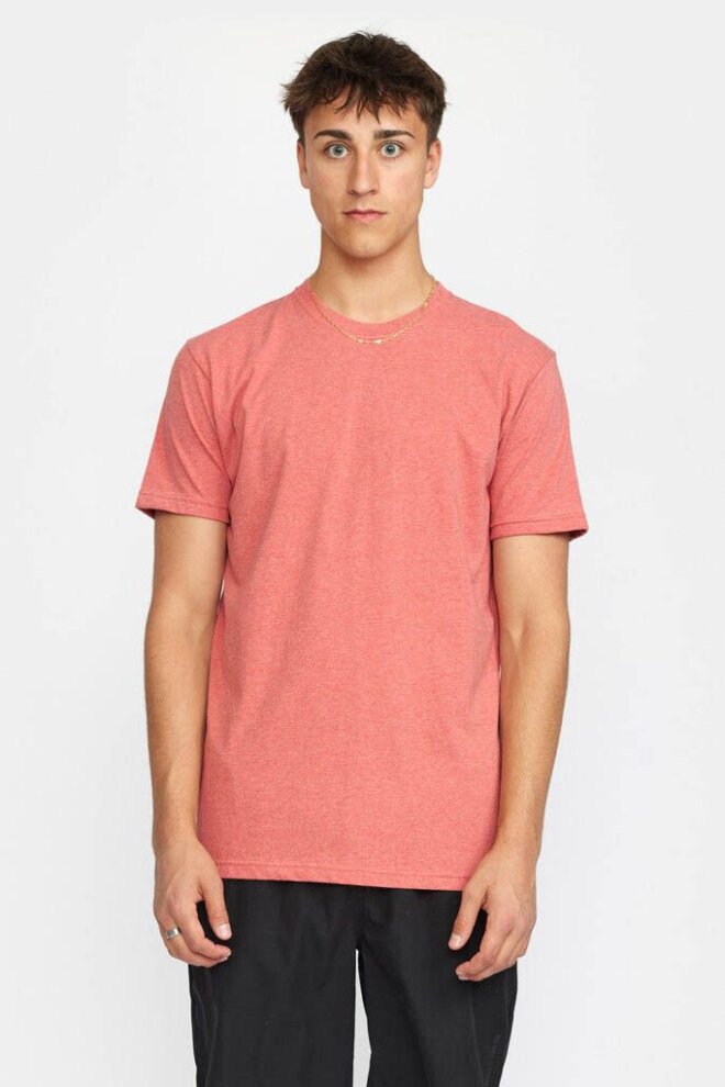 SHIRT 1051 RED-MELANGE