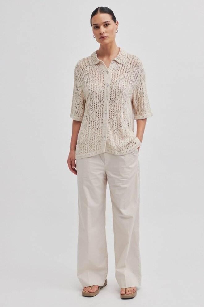 HOSE ALLURE TROUSERS PUMICE STONE