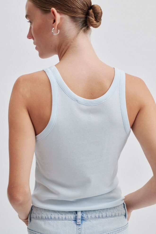 SHIRT ELVILDA TANK TOP ICE WATER