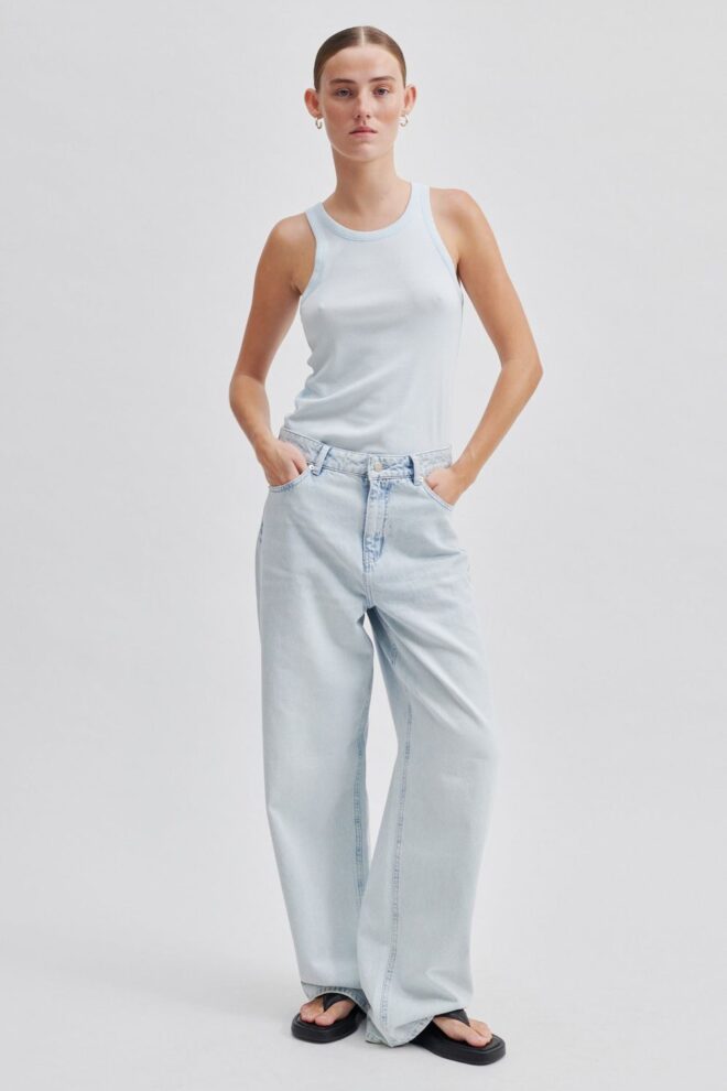 SHIRT ELVILDA TANK TOP ICE WATER