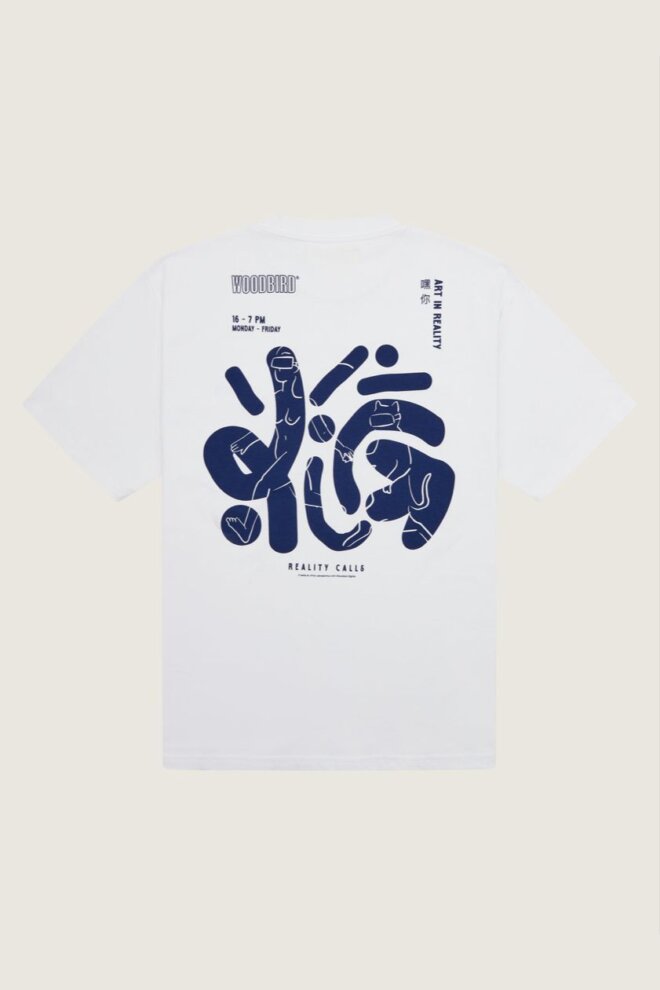 SHIRT WBBAINE REALITY WHITE