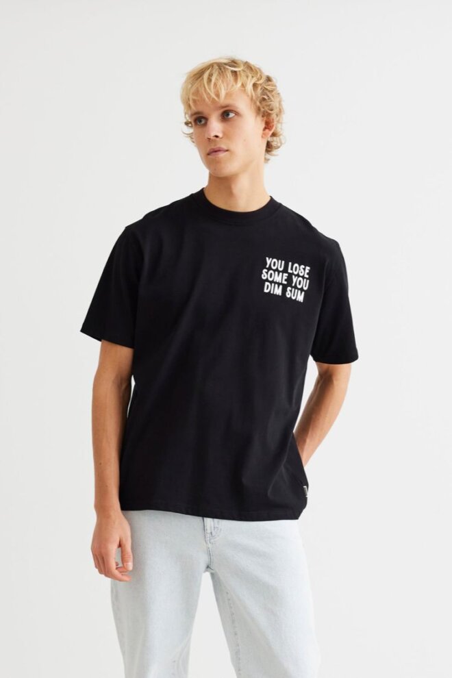 SHIRT WBBAINE DIMSUM BLACK