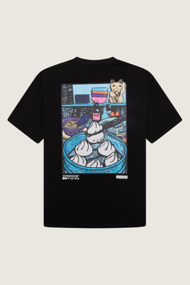 SHIRT WBBAINE DIMSUM BLACK