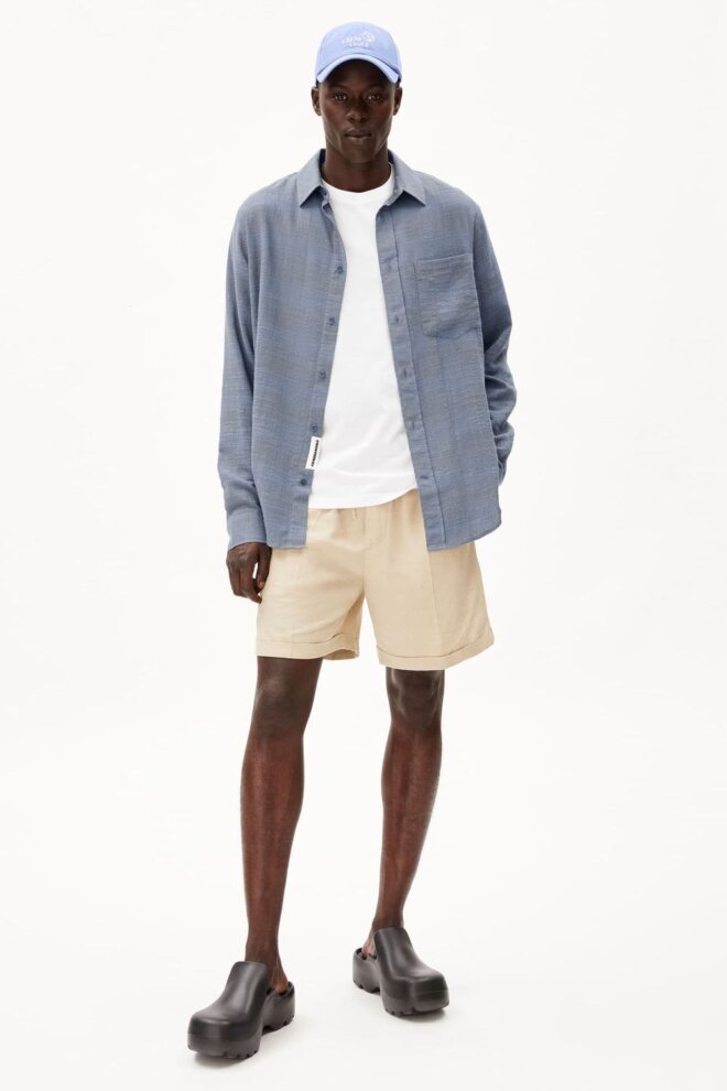 HEMD 30006067 FLAAVIEN BLUE STONE-LIGHT