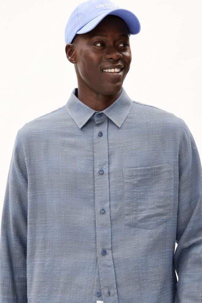 HEMD 30006067 FLAAVIEN BLUE STONE-LIGHT