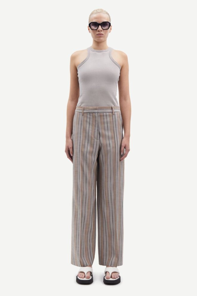 HOSE SALENI TROUSERS LEAD GRAY
