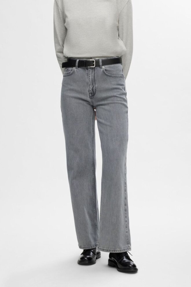 JEANS 16090237 SLFALICE LIGHT GREY