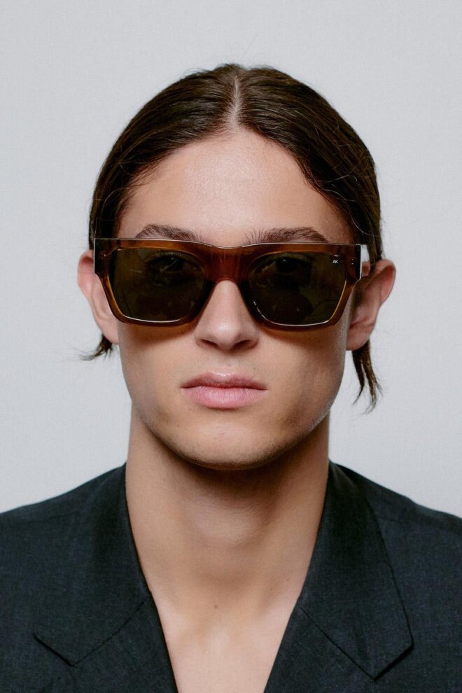 SONNENBRILLE AGNES SMOKE TRANSPARENT