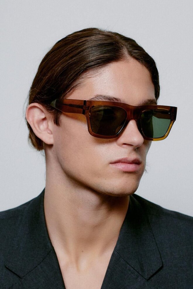 SONNENBRILLE AGNES SMOKE TRANSPARENT