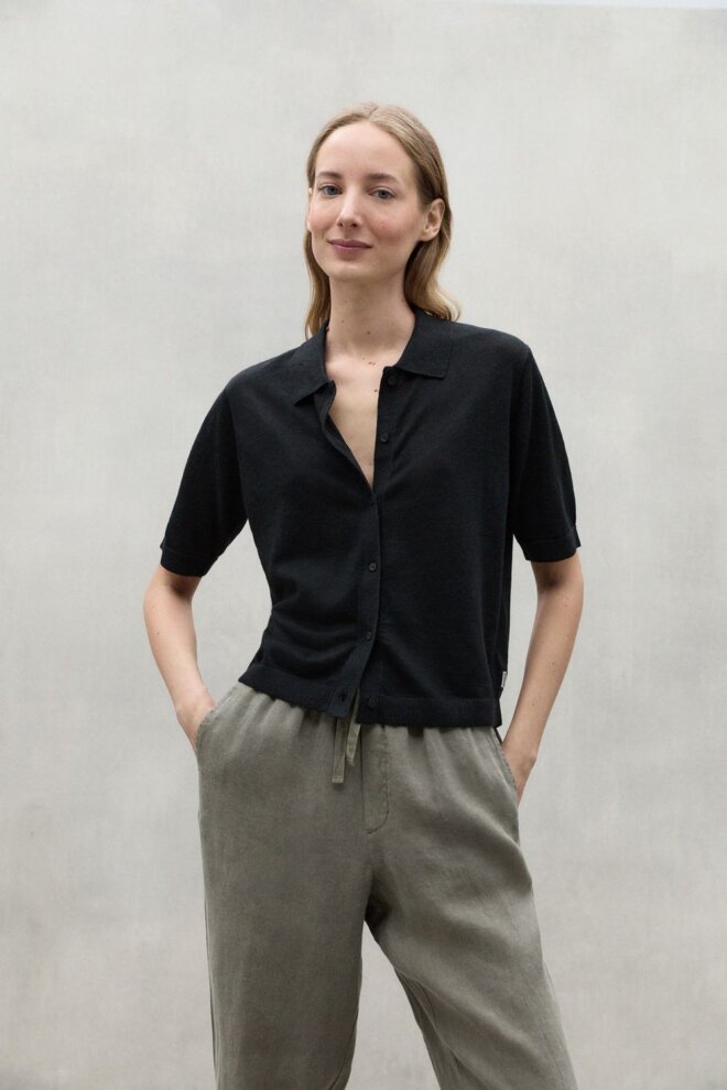 POLO JUNIPERALF KNIT WOMAN BLACK