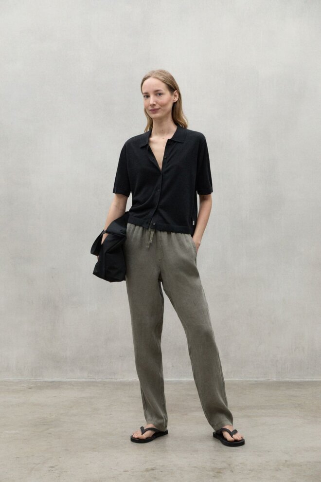 POLO JUNIPERALF KNIT WOMAN BLACK