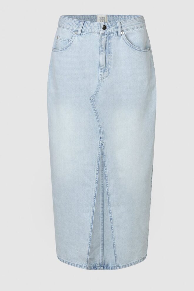 ROCK FIRA SKIRT LIGHT BLUE DENIM