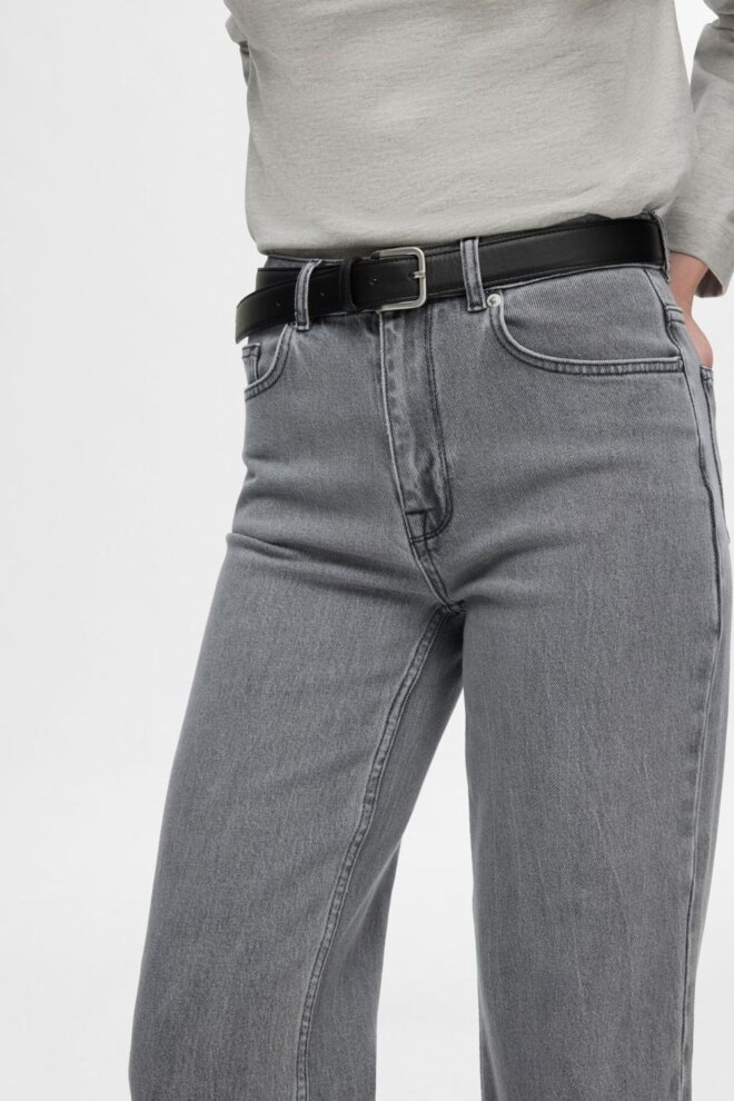 JEANS 16094543 SLFALICE LIGHT GRE