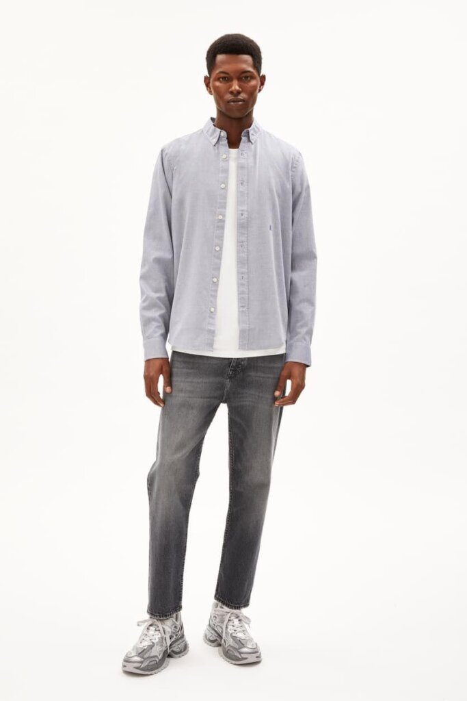 HEMD 30004575 QUAASA 2869 FADED CHINO