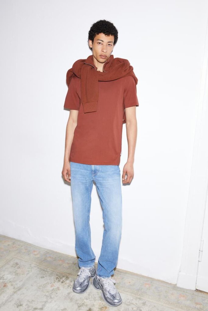 SHIRT 30001100 JAAMES 2868 DARK AMBER