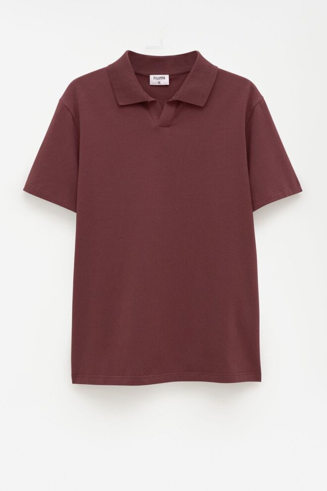 POLO 28909 STRETCH COTTON POLO 105 MAHOG