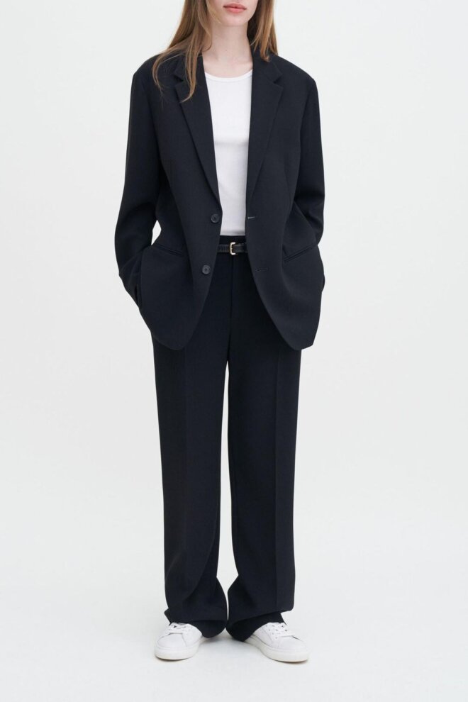 BLAZER 30967 RELAXED BLAZER 1433 BLACK