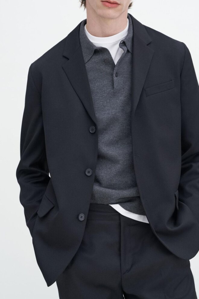 SAKKO 30958 LIGHTWIGHT TWILL BLAZER 1433