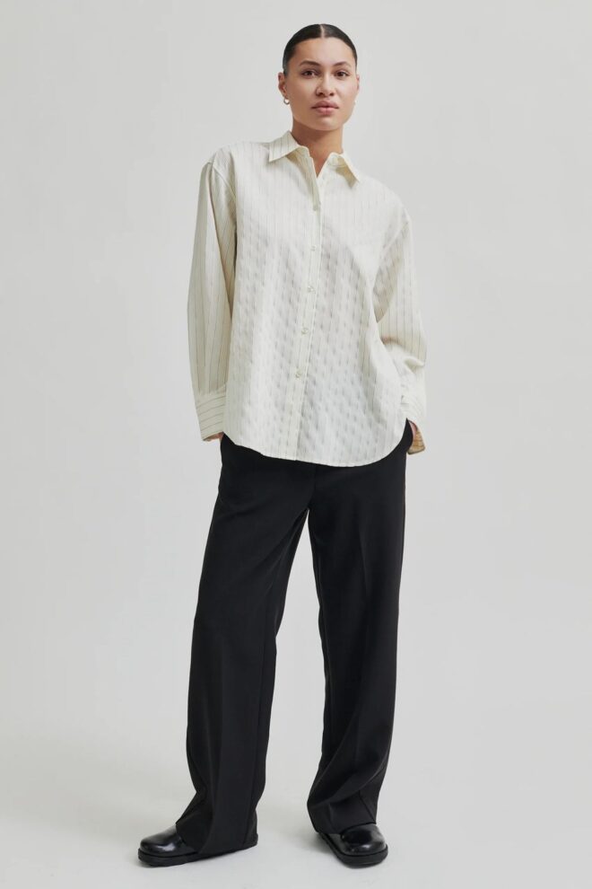 BLUSE SYRACUSE SHIRT SILVER BIRCH